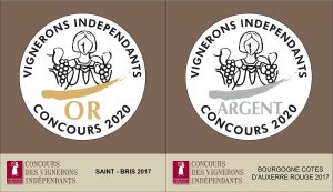 Médailles concours des vins des vignerons indépendants