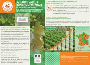 Certification Haute Valeur Environnementale HVE